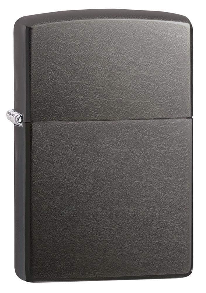 Zippo Gray Dusk Windproof Pocket Lighter, Without Fuel and Gas