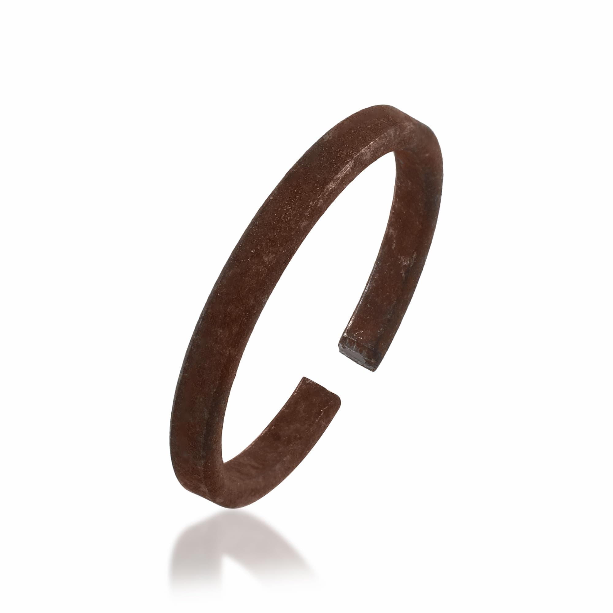 Missmister Real Genuine Prayagraj Sangam Ganga ki Naav ki keel ka challa fingerring for Shani dash sade saati dosh Adjustable size Men women I प्रयागराज संगम गंगा की नाव की कील से बना चल्ला फिंगर रिंग (MM8165ORKL)