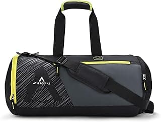 Aristocrat Beast Polyester 48cm Gym Duffle Bag for Men and Women with Multiple Pockets and Separate Shoe Compartment for Travel, Sports and Workouts