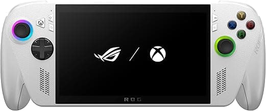 ASUS ROG XBOX Ally (2025), AMD Ryzen Z2 A Processor,16GB RAM, 512GB SSD, 7"/17.8cm, FHD, Touchscreen,120Hz, 500 nits, Windows 11 Home, White, 670g, RC73YA-NH010W,AMD Radeon Graphics,Gaming Handheld PC