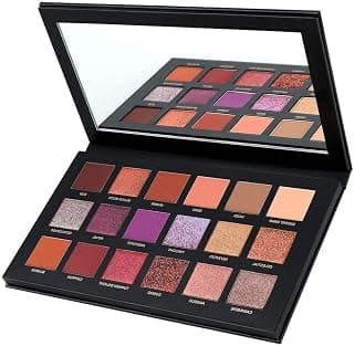 Dessert Dusk Eyeshadow Palette 18 Color Makeup Palette Highlighters Eye Make Up High Pigmented Professional Mattes and Shimmers