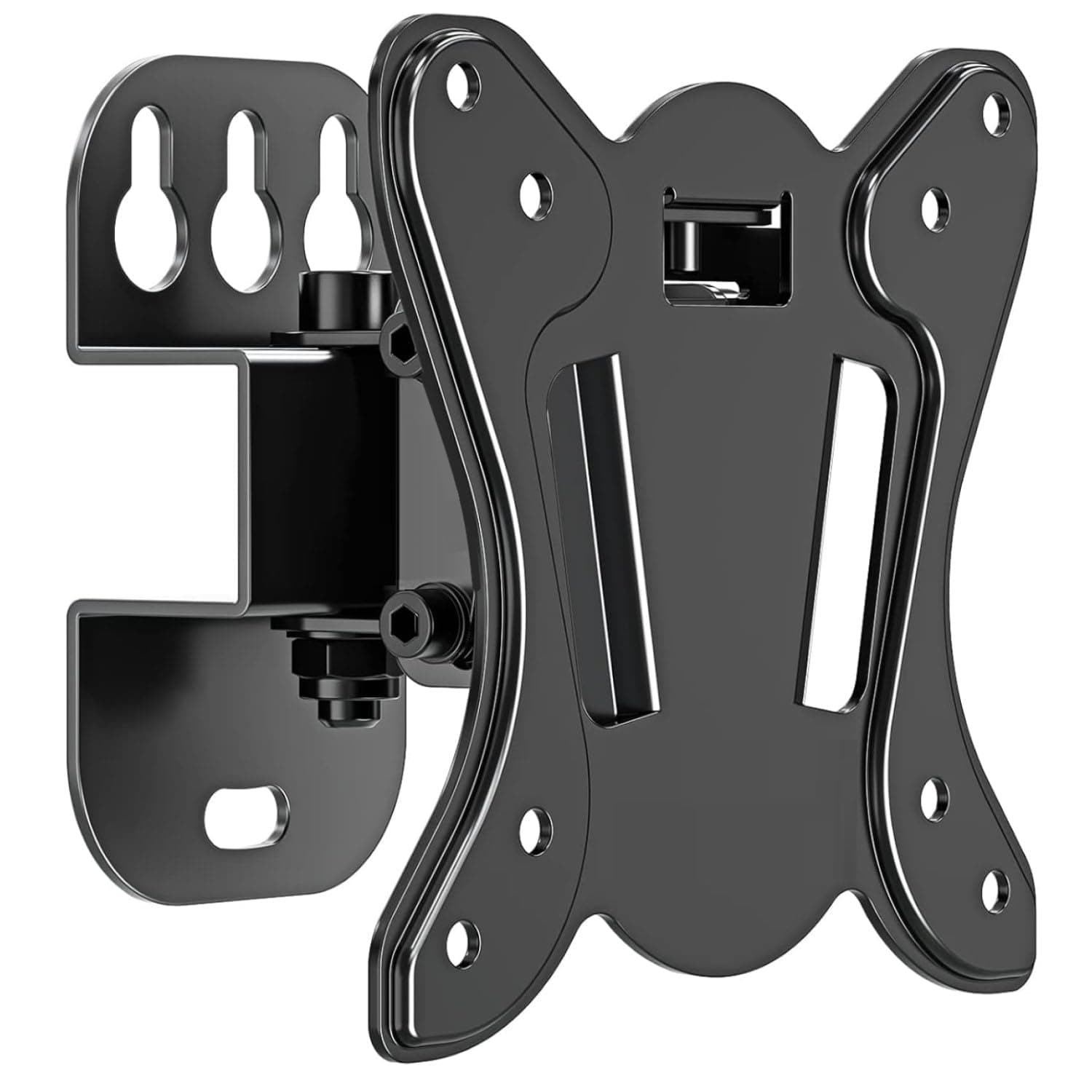 Caprigo Heavy Duty TV Wall Mount Stand for 12 to 27 inches LED/LCD/Monitor Screen's, Full Motion Universal TV & Monitor Wall Mounting Bracket with Swivel & Tilt Adjustments (M414)
