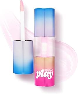 SUGAR Cosmetics Sugar Play Mega Hype Colour Changing Lip Oil | Ph Reactive Colour Changing Lip & Cheek Oil | Non-Sticky, Non-Greasy | 4.4Ml