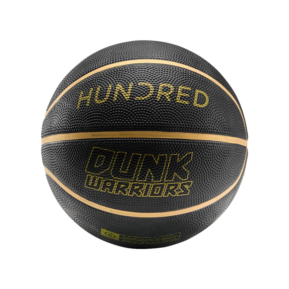 Hundred Dunk Warriors Basketball | ActiveGrip Technology for Better Control and Hold | Suitable for Both Indoor and Outdoor Courts