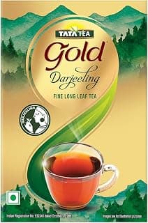 Tata Tea Gold Darjeeling Fine Long Loose Leaves Authentic Darjeeling Tea Black Tea 75 Grams