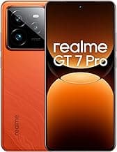 realme GT7 Pro 5G Smartphone 16+512 Mars Orange, 6.78 inch Screen, 120Hz Quad-Curved Display, 5800mAh Battery, 120W Ultra Charge, 124MP AI Cameras, Snapdragon® 8 Elite Chipset, IP69