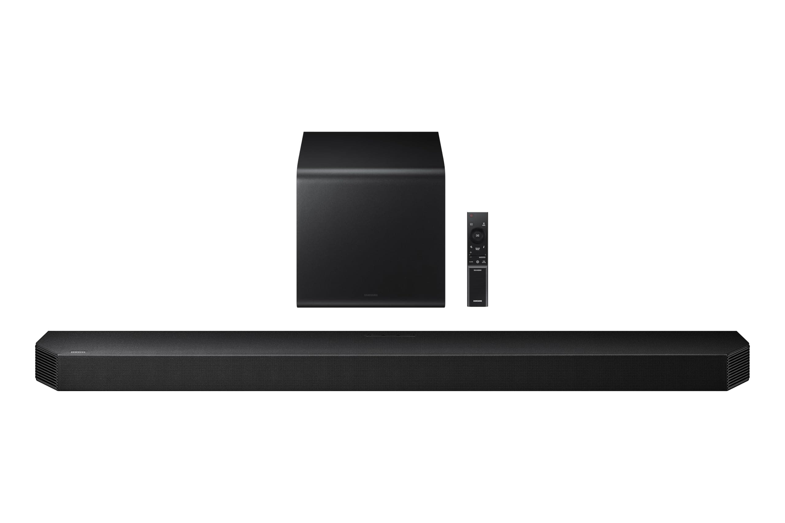 Samsung 400 W True 5.1.2ch Soundbar with Wireless Dolby Atmos | Q-Symphony | Center, Up-Firing & Side-Firing Speakers | Alexa | Wi-Fi | HDMI eARC | Optical in | Bluetooth (HW-Q800H/XL, Black)