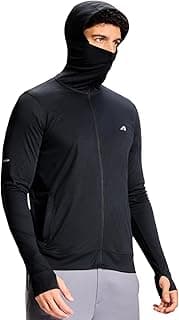 Boldfit Sunscreen Jacket for Men UV Protection Jacket for Men Lightweight Breathable Quick Dry Polyester Full Sleeve Sun Protection Running Jacket Travel,Trekking, Outdoor Summer Wear
