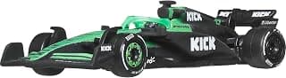 Hot Wheels 1:64 Scale Premium Race Team Sauber - Driver 1 Die-Cast Formula 1® Collectible Toy Race Car with Real Riders Tires & Metal/Metal Body & Chassis
