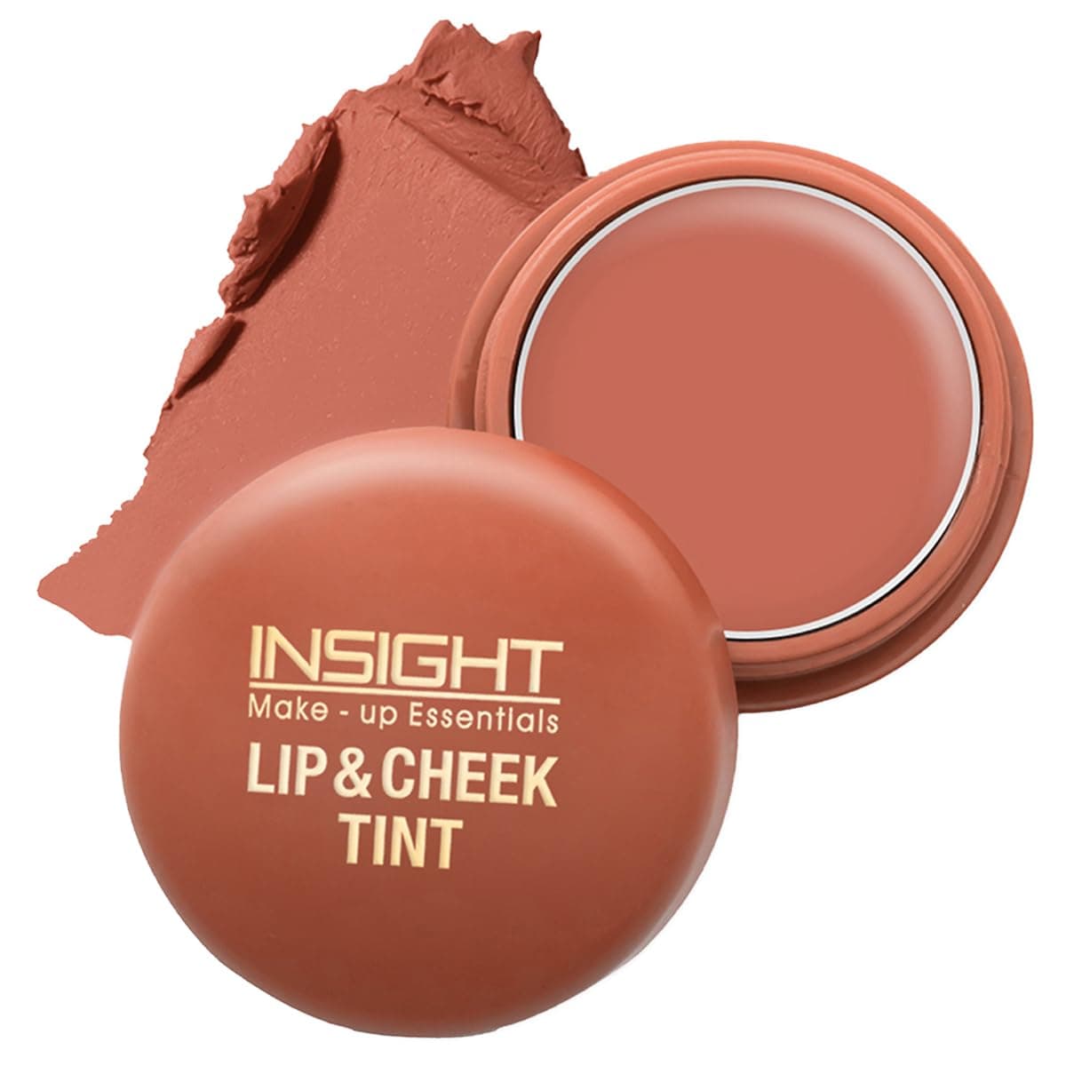 INSIGHT Lip & Cheek Tint - Country Pumpkin (3 g) | Matte Finish | With Vitamin E | Long-Lasting, Lightweight Multipurpose Tint for Lips & Cheeks | Smooth Application | All Skin Types