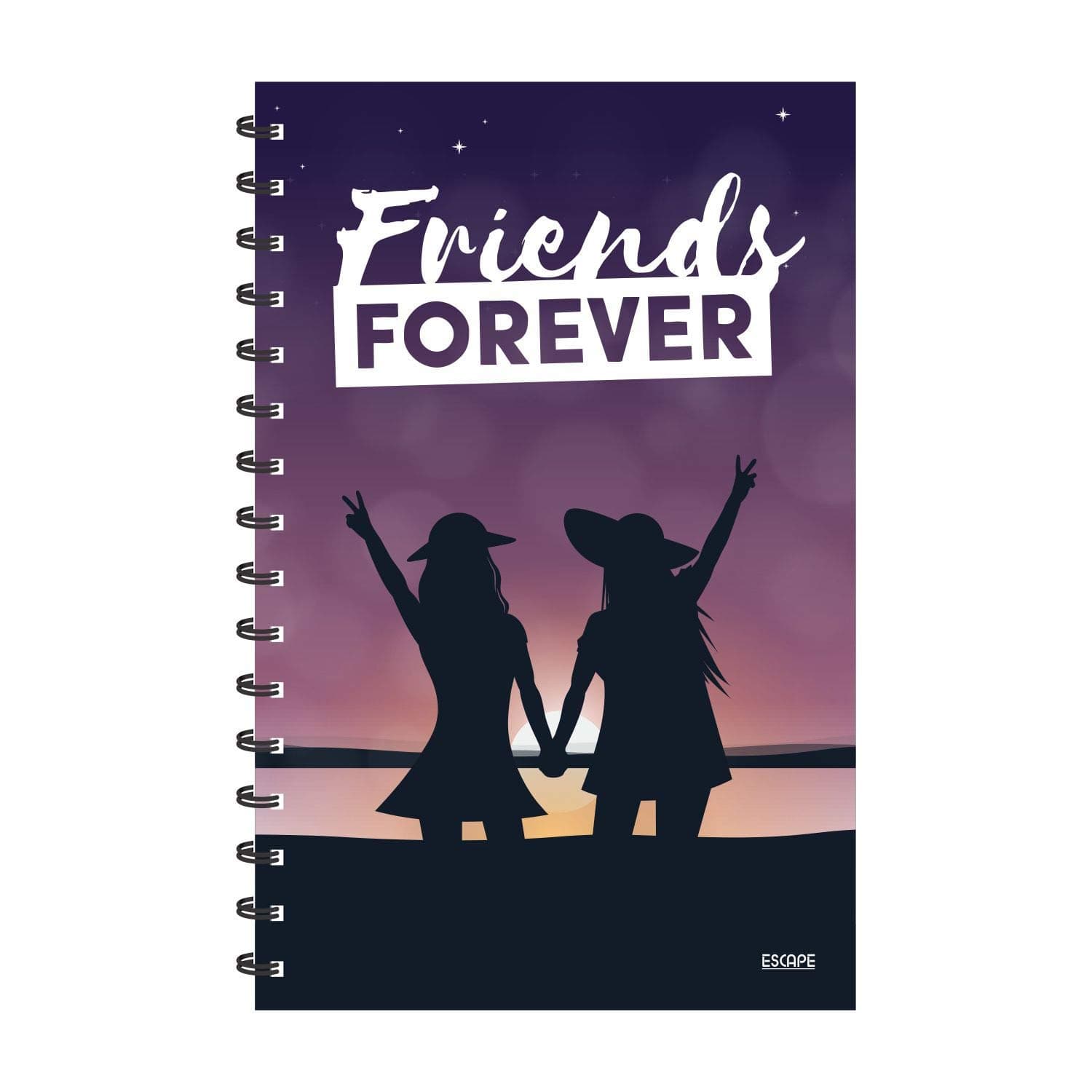 Escaper - Friends Forever Designer Diary, Notebook, Notepad