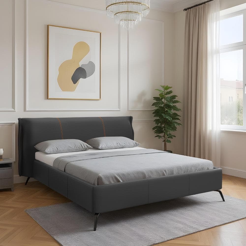 Wakefit Celestra Queen Size Without Storage Upholstered Bed