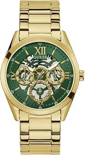 GUESS Dress Men 42 mm Green Dial Chrono Watch GW0652G4