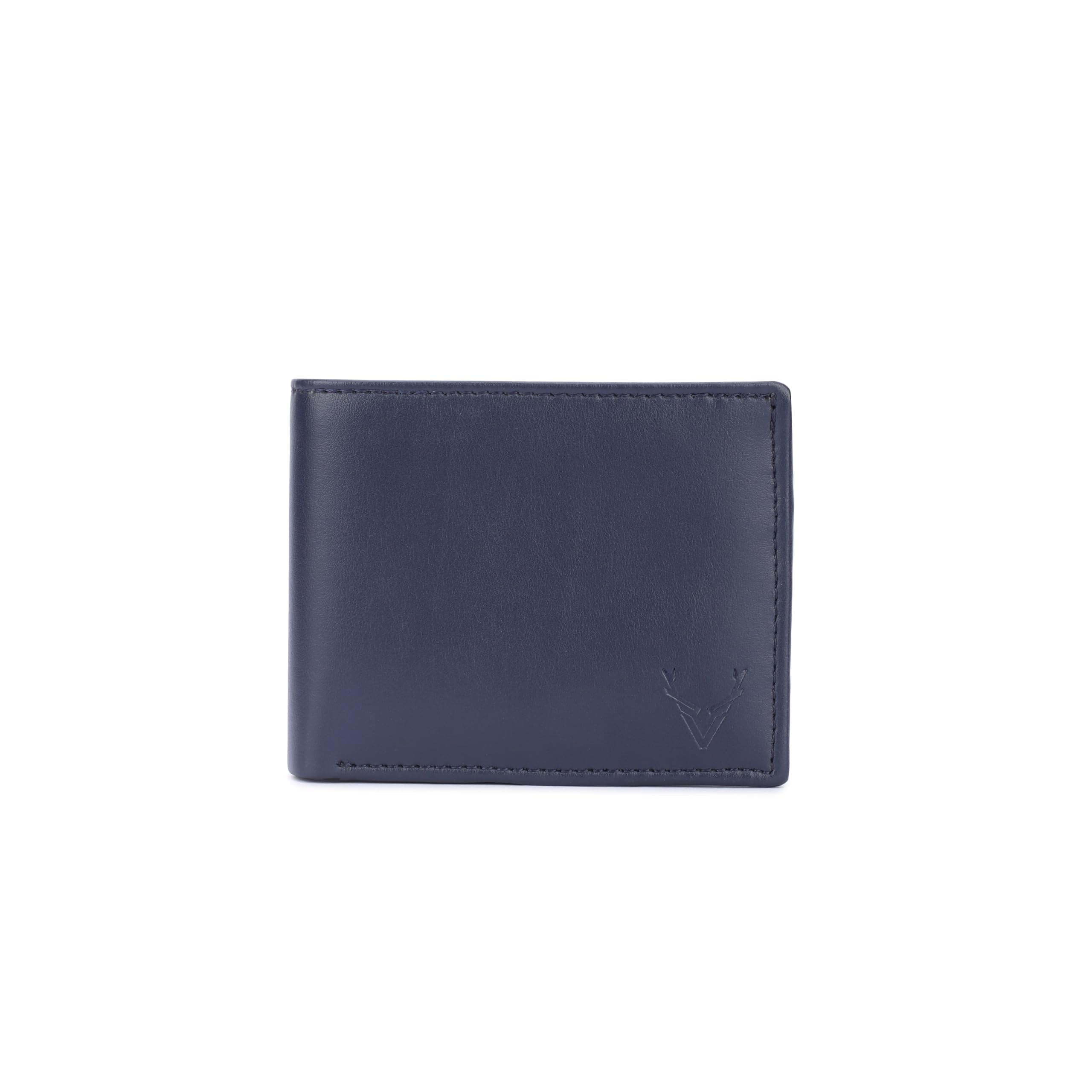 Veganry Men’s Vegan Leather Wallet | Slim Design | RFID Protected | Lightweight | Durable Bifold | Blue
