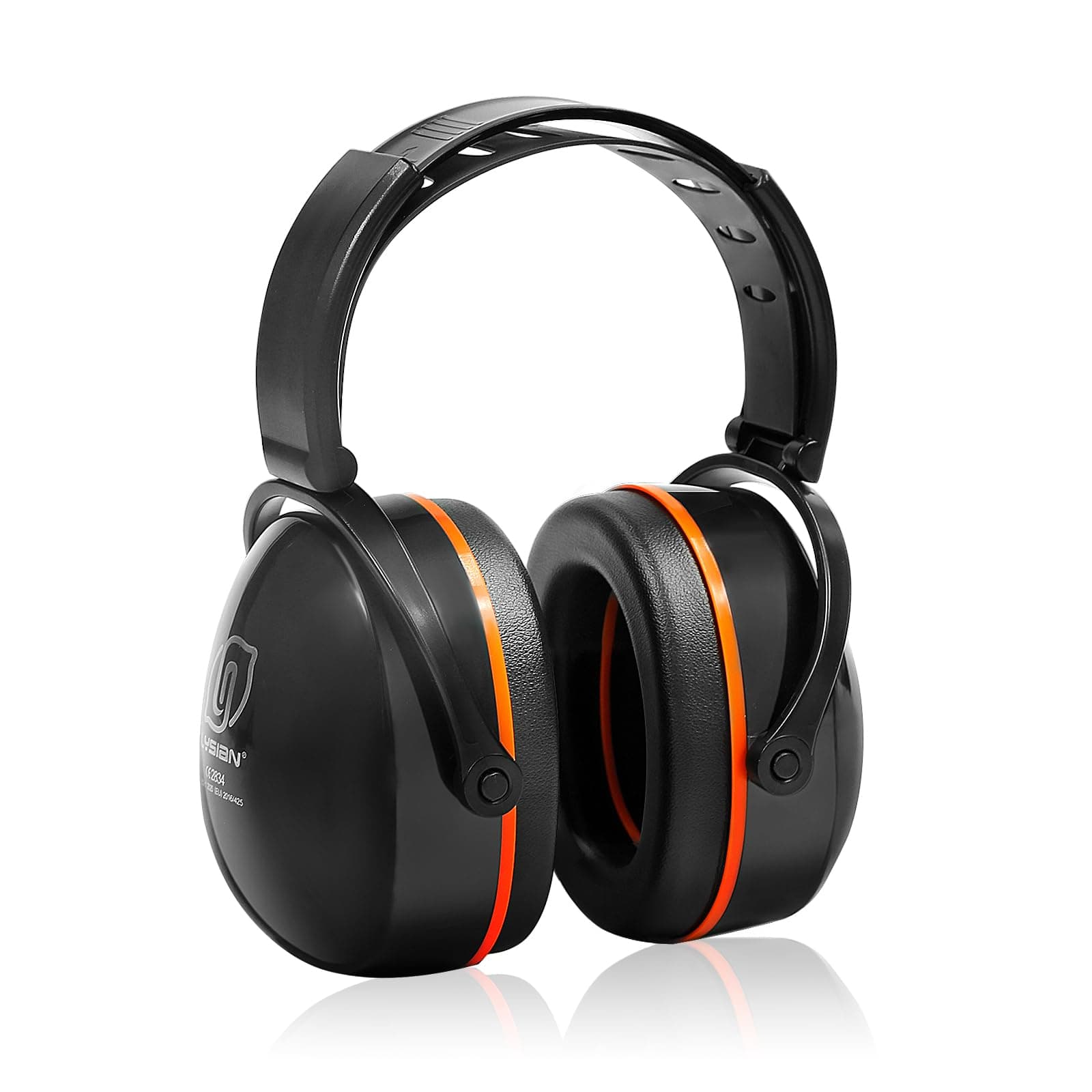 LYSIAN Foldable Noise Cancelling Earmuffs,Industry Ear Protection Muffs for Work