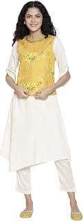 Aurelia Printed Viscose Blend Round Neck Womens Ethnic Set