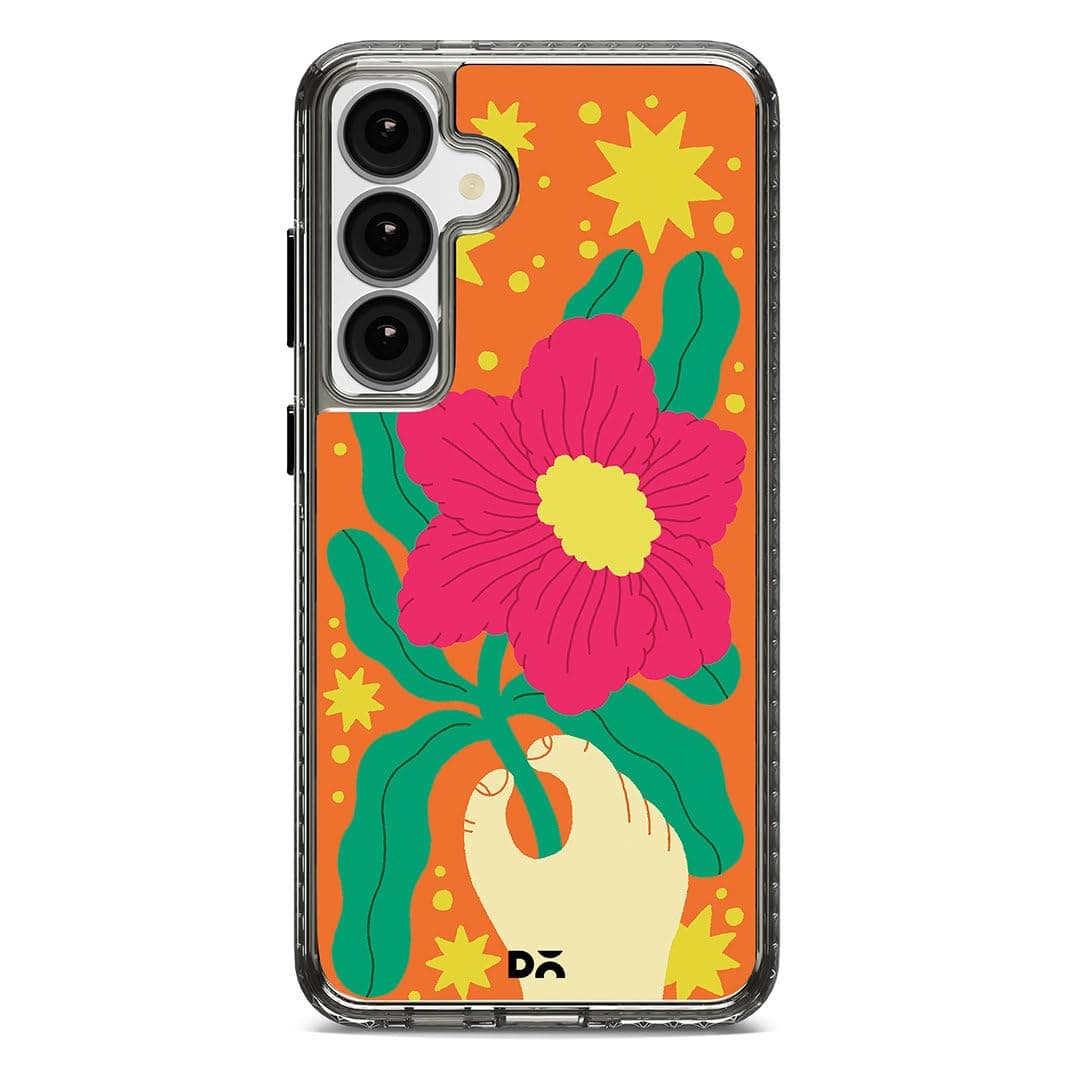 DailyObjects Case for Samsung Galaxy S24 Plus Stride 2.0 Pot Pluck Compatible with Magnetic Wireless Charging Slim Back Cover with Inner Magnetic Ring Shockproof