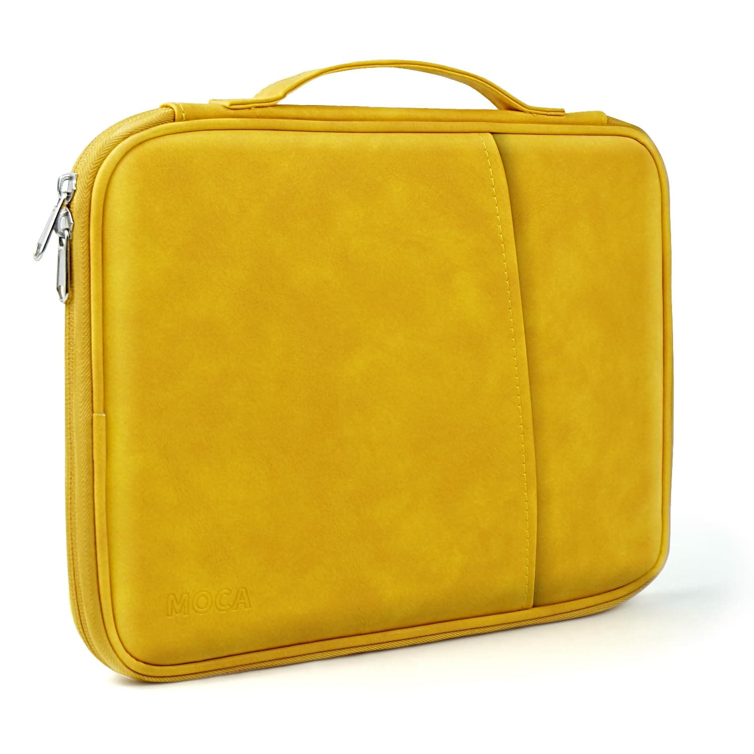 MOCA 13 Inch Laptop Sleeve Case for MacBook Air M2/M1, MacBook Pro M2/M1, iPad Pro 12.9 Inch, XPS 13 - Yellow