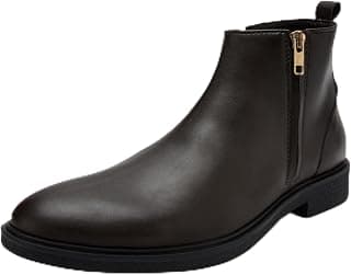 Carlton London Men's Comfortable Ankle Chukka Boots-Stylish & Durable