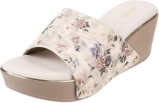 Mochi Women's Wedge Heel Fashion Sandals