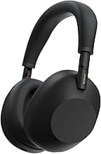 Sony WH-1000XM6 The Best Wireless Noise Canceling Headphones, HD NC Processor QN3, 12 Microphones, Adaptive NC Optimizer, Mastered by Engineers, Studio-Quality- Black
