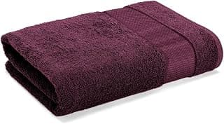 Wakefit Towels for Bath, Towels for Bath Large Size | 500 GSM | Bath Towel for Men/Women, Bathing Towel, Towels for Bath Women/Men, Diwali Gifts, Terry 100% Cotton 1 Piece (Grape Wine)