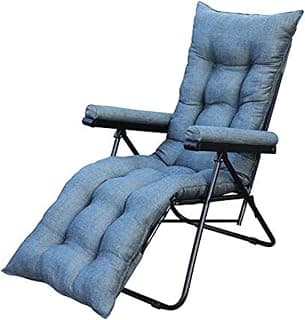 Spacecrafts Folding Easy Recliner Single Chair for Home Relax AEC | Mild Steel Tubular | 5 Adjustable postions | Cushioning | Grey