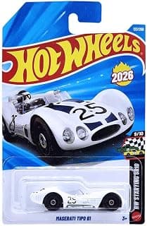 Hot Wheels Maserati Tipo 61 HW Starting Grid Ages 3 and Up 123/250 (White)