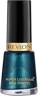 REVLON Glossy Finish Nail Enamel, Peacock Blue, 8ml