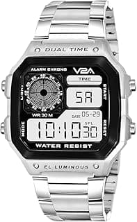 V2A Stainless Steel Small Dial Unisex Multifunction Digital Sports Watch | Watch for Men | Wrist Watch for Men | Watch for Women | Girls Watch