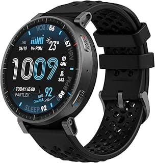 Amazfit Amazfit Active Max(Smartchoice) Smart Watch 1.5" AMOLED Display,25-Day Battery,Offline Maps,GPS,4GB Storage,170+Sport Modes,5 ATM,Heart Rate & Sleep Fitness Tracker, Android & iPhone,Black