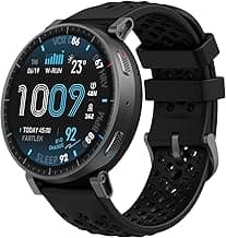 Amazfit Active Max(Smartchoice) Smart Watch 1.5" AMOLED Display,25-Day Battery,Offline Maps,GPS,4GB Storage,170+Sport Modes,5 ATM,Heart Rate & Sleep Fitness Tracker, Android & iPhone,Black