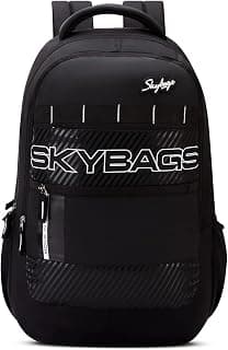Skybags Amigo 01 Casual Backpack 42 Liters With Laptop Compartment for Men & Women With Rain Cover, Padded Back & Shoulder Strap