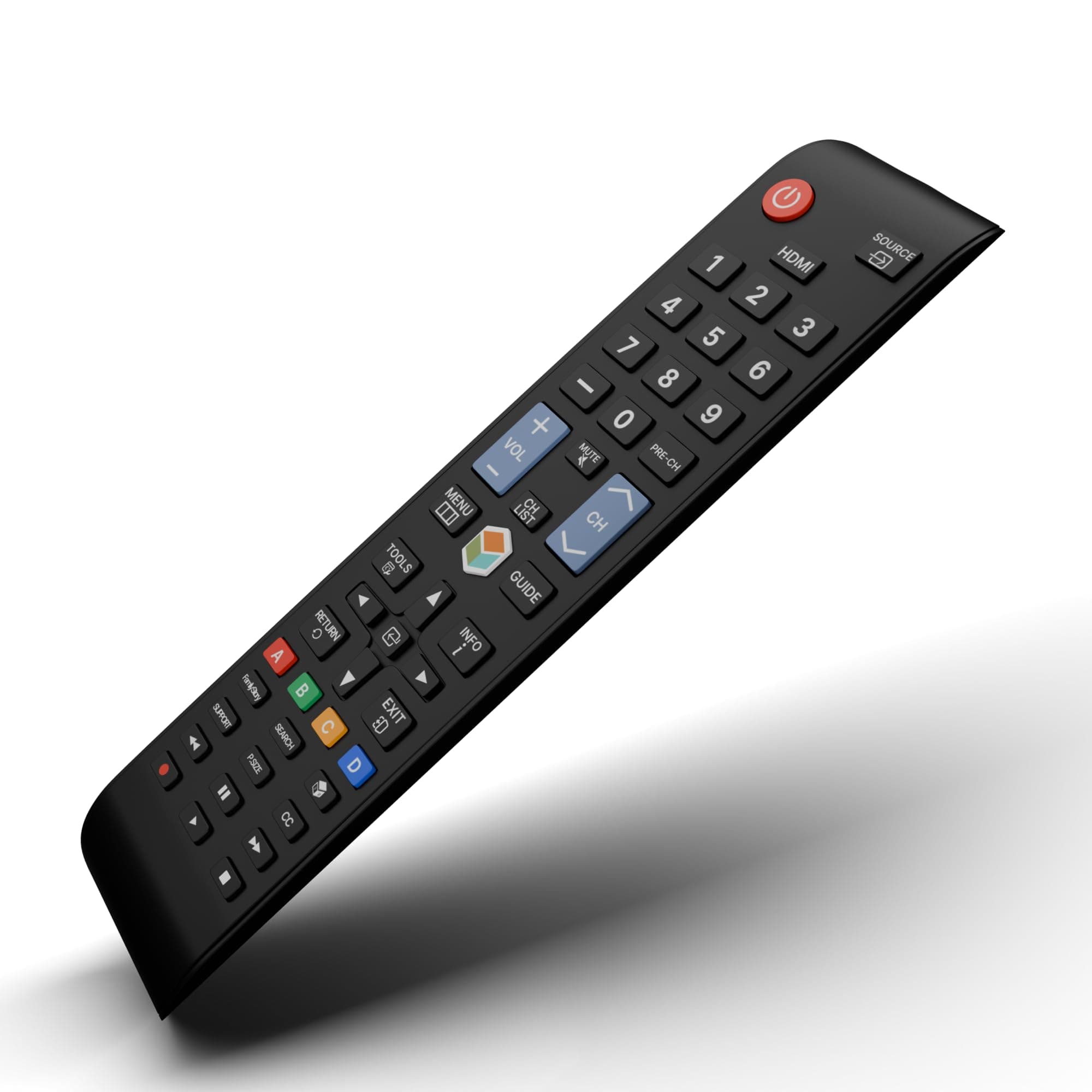 ZdalaMit Original LCD/LED Remote Control Compatible for Samsung Universal 10 LCD, LED URC-117 Remote Controller for Television with Multi Functions