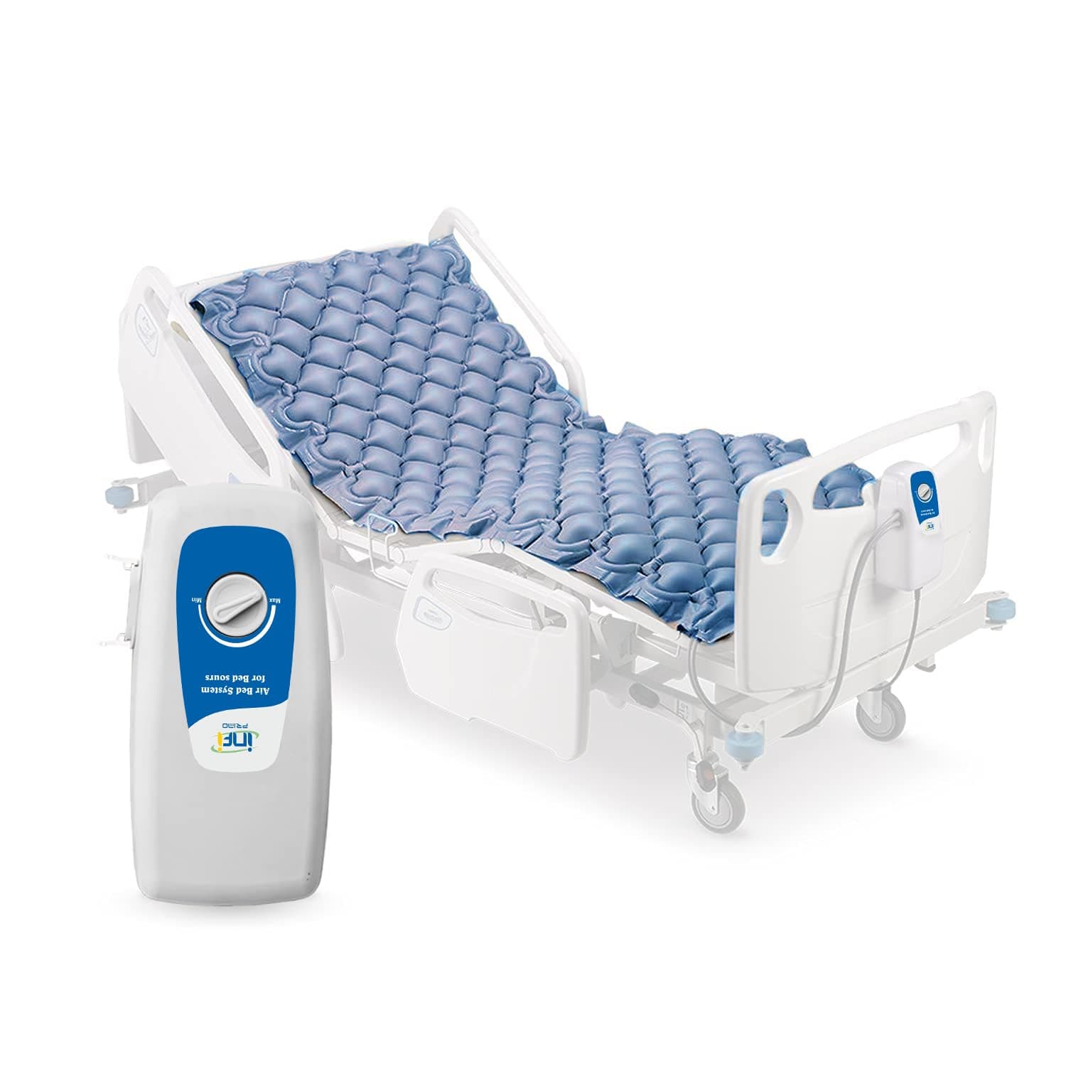 Infi Air Bed for Bed Sores | Anti Bedsore Air Matteress | Anti Decubitus Airbed | Bubble Air Mattress for Bed Sore | Alpha Bed Mattress with 1 Year Warranty