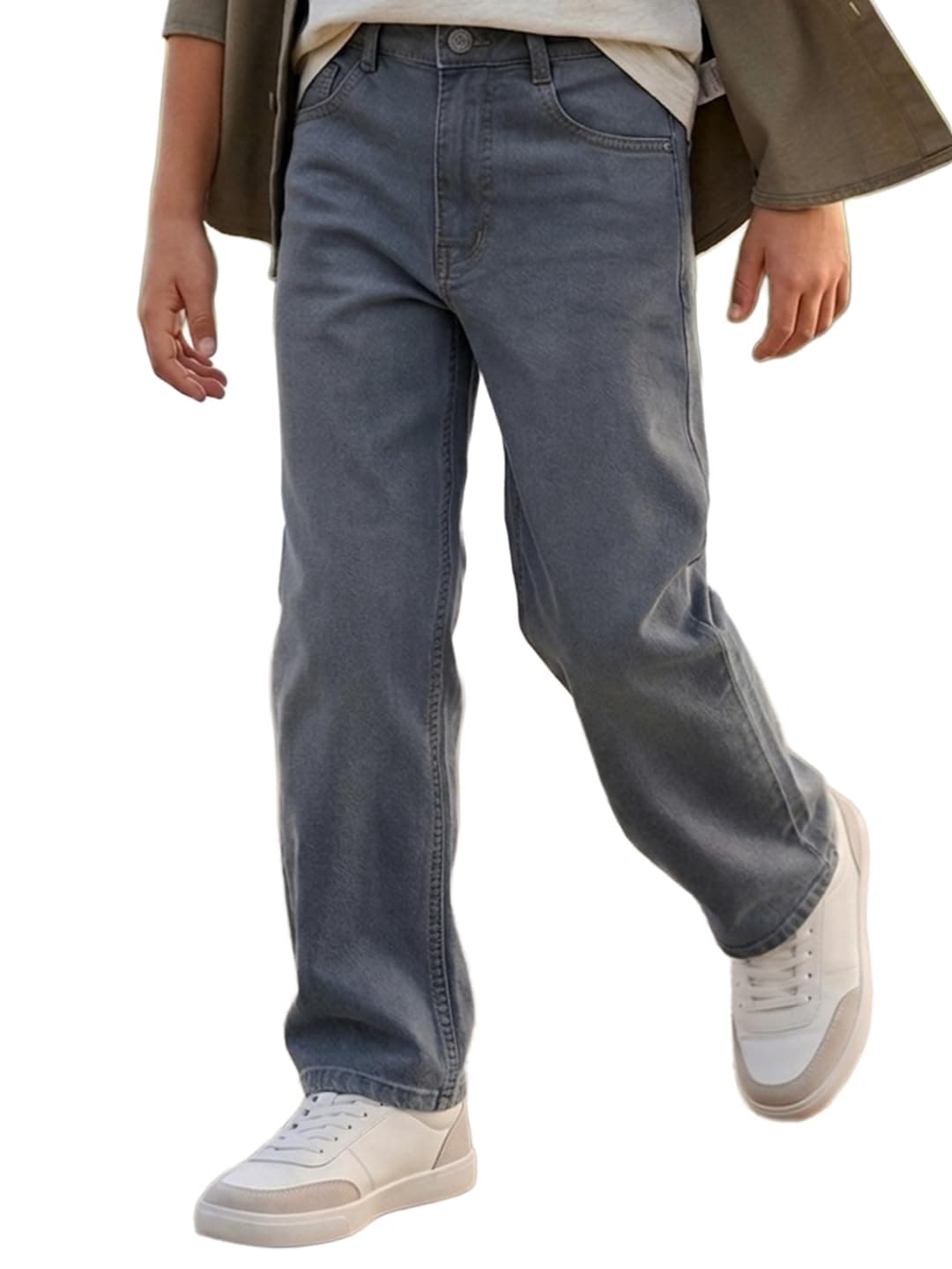 Urbano Juniors Boy's Loose Mid Rise Jeans