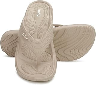 YOHO Drizzle Soft Slippers for Women, Mild Acupressure, Lightweight, Anti Skid & Slip, Diabetic Footwear for Woman, Home Wear Bathroom Chappal for ladies | Waterproof Monsoon & Rainy Footwear
