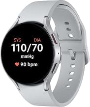 Samsung Galaxy Watch6 Bluetooth (44mm, Silver, Compatible with Android only) | Introducing BP & ECG Features