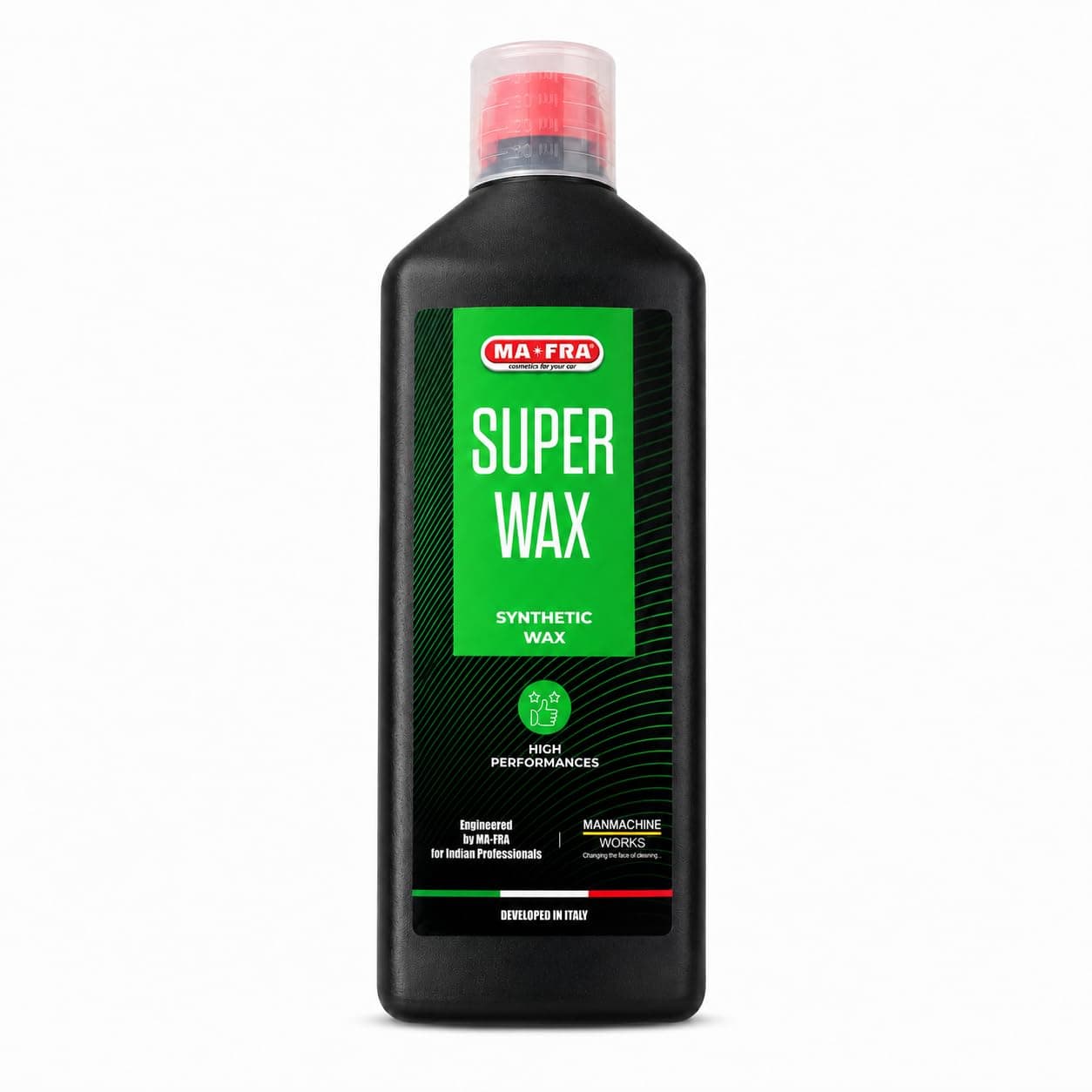 MAFRA Super Synthetic Car Wax Polish Liquid -1L,High Performance, Safe and Eco- Friendly,Wax Upto 100 Times| High Gloss & Shine, Paintwork Sealant Long Lasting (Pack of 1)