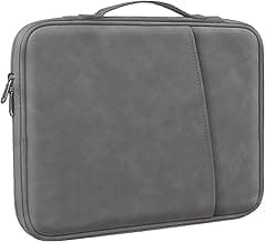 ProElite Polyster Tablet Sleeve Case Upto 11.5 inch for iPad 10.2/10.9/Pro 11/Lenovo/Galaxy Tab A9 Plus/S7/S8/S9/Realme Pad/Redmi Pad/Honor Pad X9/Mi Pad 7/Moto Tab G62/Oneplus Pad Tablet, Dark Grey