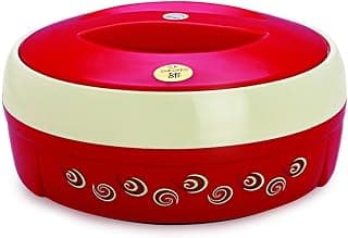 CELLO Plastic Hot Pot - 2L, Red