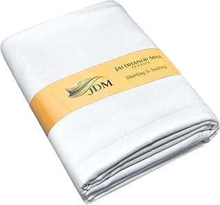 Generic Premium Cotton Unstitched Shirt Fabric, Soft and Durable, 2.25 Meter, for Men