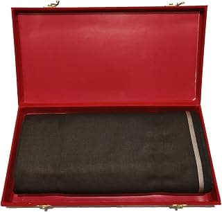 Raymond Fabrics Grey Premium Self Design 3 Meter Suit Fabric for 2 piece (Coat and Pant), Solid