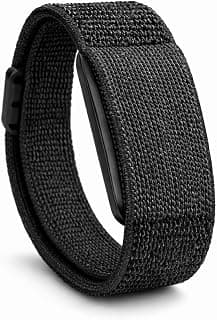 Screenless Fitness Band for Men & Women | HRV, Heart Rate, SpO2 & Sleep Tracker | No Screen, No Distractions | Activity & Recovery Monitor | 30 Day Battery | iOS & Android | Black