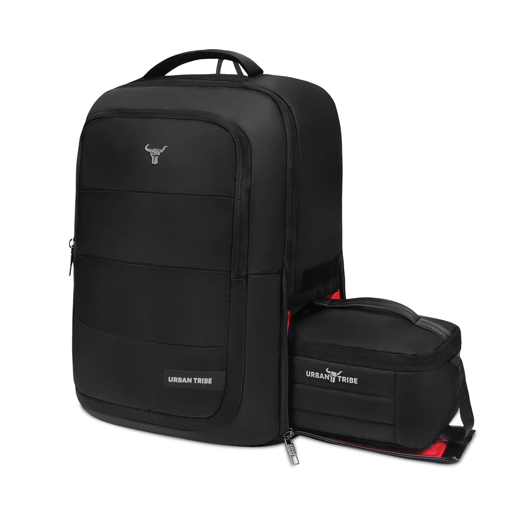 URBAN TRIBE Rumble 15.6" Laptop Backpack/Bag | Office Bag for Men & Women | Rain Cover & Lunch Bag |