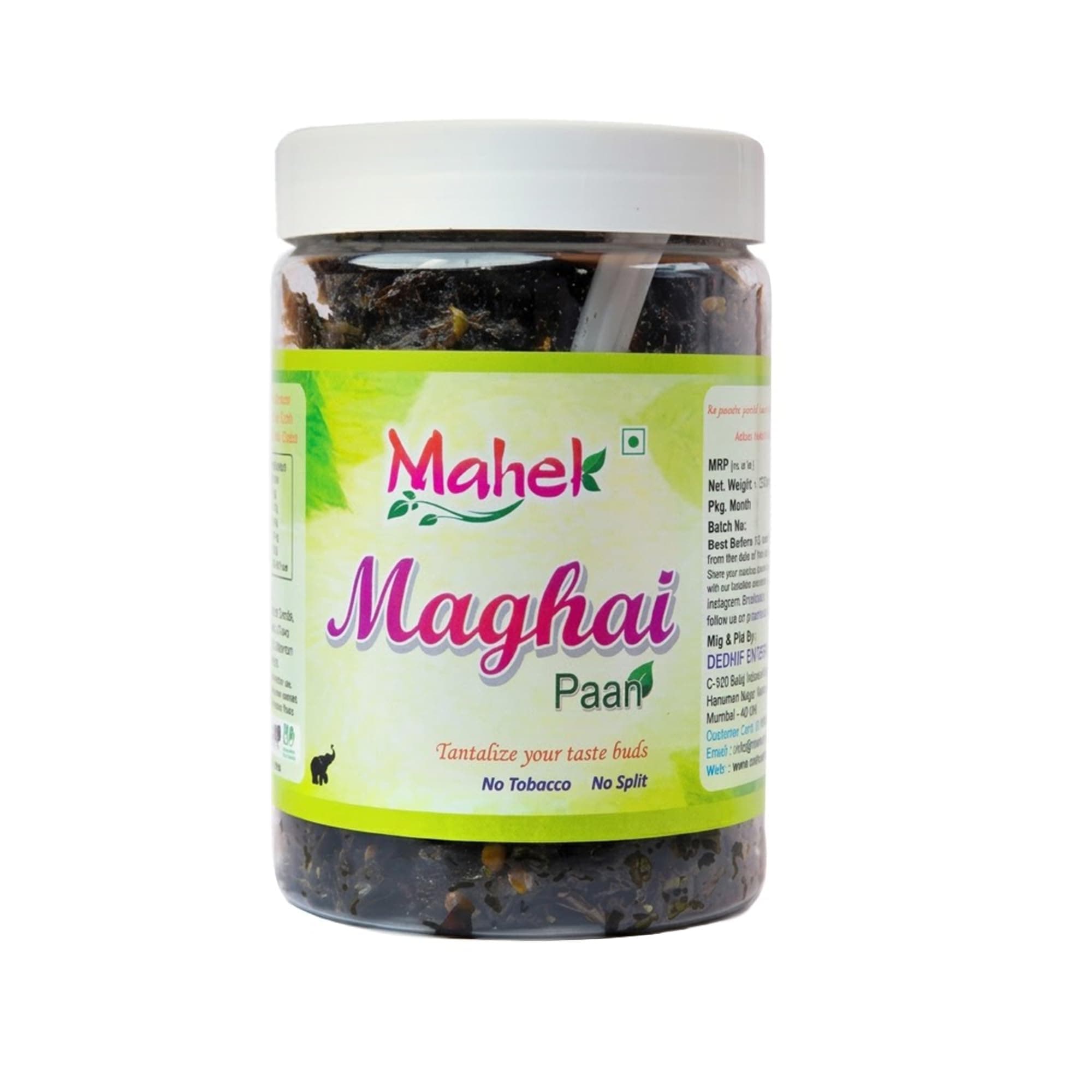 Mahek Maghai Meetha Paan 150g | Mukhwas Mouth Fresheners | Traditional Sweet Betel Leaf Digestive Blend with Gulkand | After Meal Refreshing Indian Treat | No Tobacco Ready to Eat