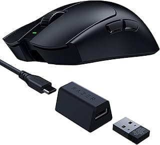 Razer Viper V3 Pro SE Wireless Gaming Mouse: 54g Lightweight - 1K Polling Dongle - 35K DPI Optical Sensor - Gen3 Optical Switches - Symmetrical Shape - 8 Programmable Controls - 95 Hr Battery - Black