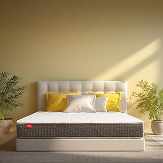 Kurlon Spinel Ortho Mattress | Orthopedic Mattress | Spine Support | Breathable Fabric | Firm Support | High Density Bonded Foam | PU Quilting | Queen Size | 72x60x5 | 2 Yrs Warranty