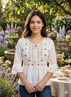 Generic Women Solid Print Rayon Blend Above Knee Dress, Short Sleeve Western Dress|H,White Western Dress|