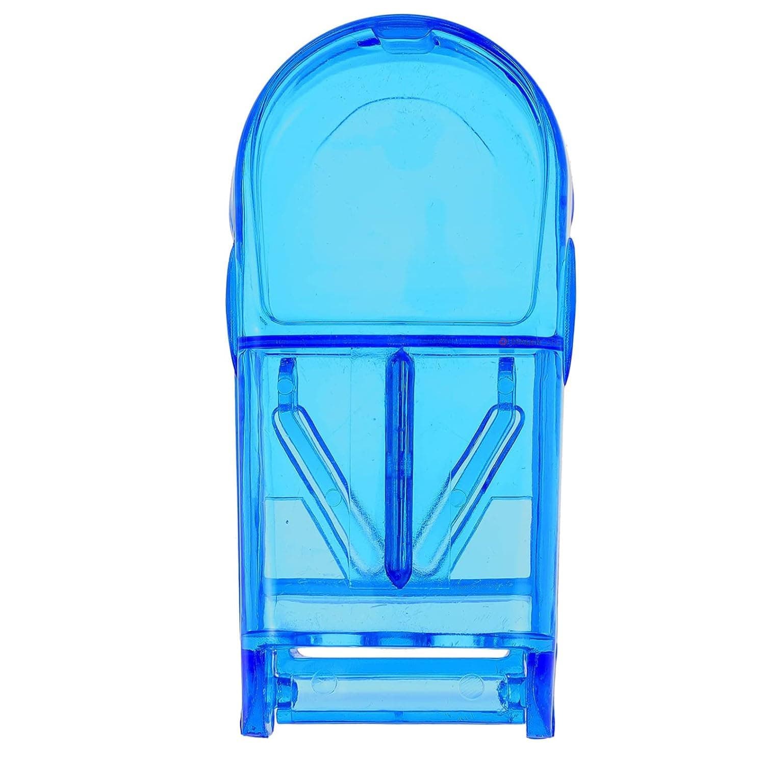 DIALDRCARE Pill Splitter for Small Pills Tablet Cutter with Storage Compartment Box (BLUE-PACK OF 1)